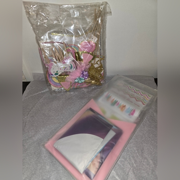 Unicorn Birthday Party Decor New Party Supplies - Picture 2 of 8